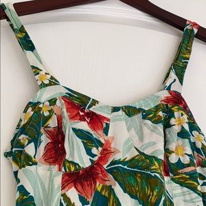 Billabong Hawaiian bustier dress